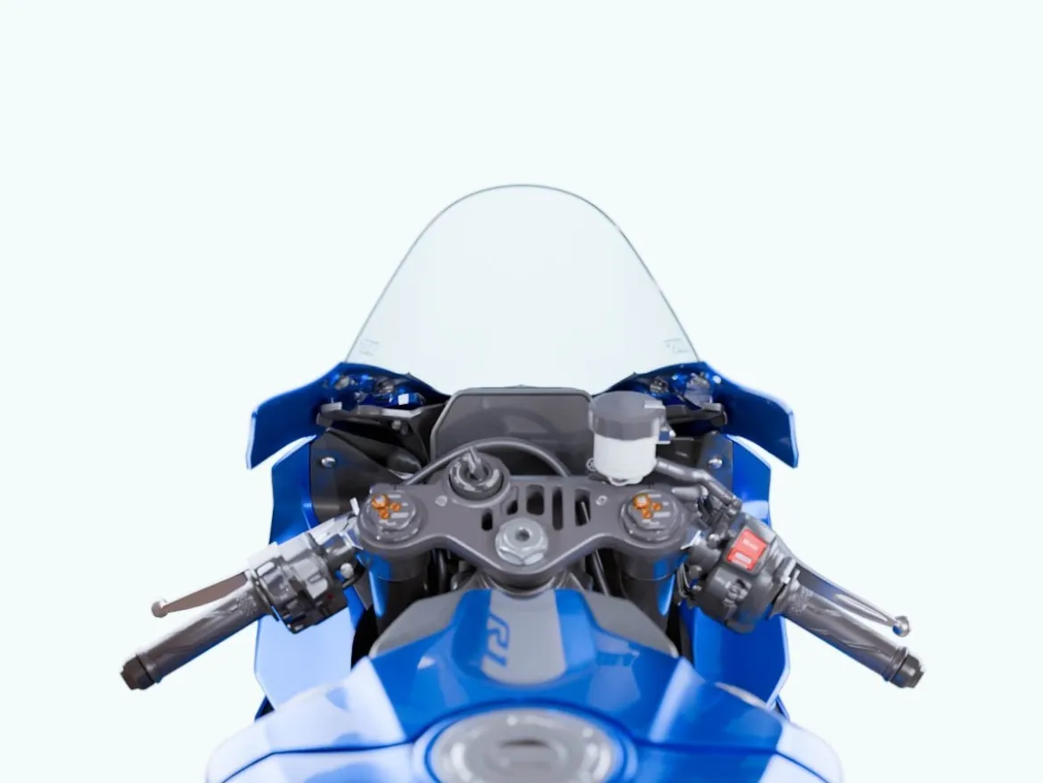CUPOLINO RACE ALTO WRS TRASPARENTE YAMAHA R1 / M 2020-2026