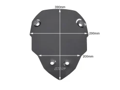 CUPOLINO SPORT FUME' SCURO WRS DUCATI MULTISTRADA V4 / S / SPORT / RALLY 2020-2026