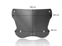 CUPOLINO SPORT FUME' SCURO WRS HONDA SH 350 2021-2026
