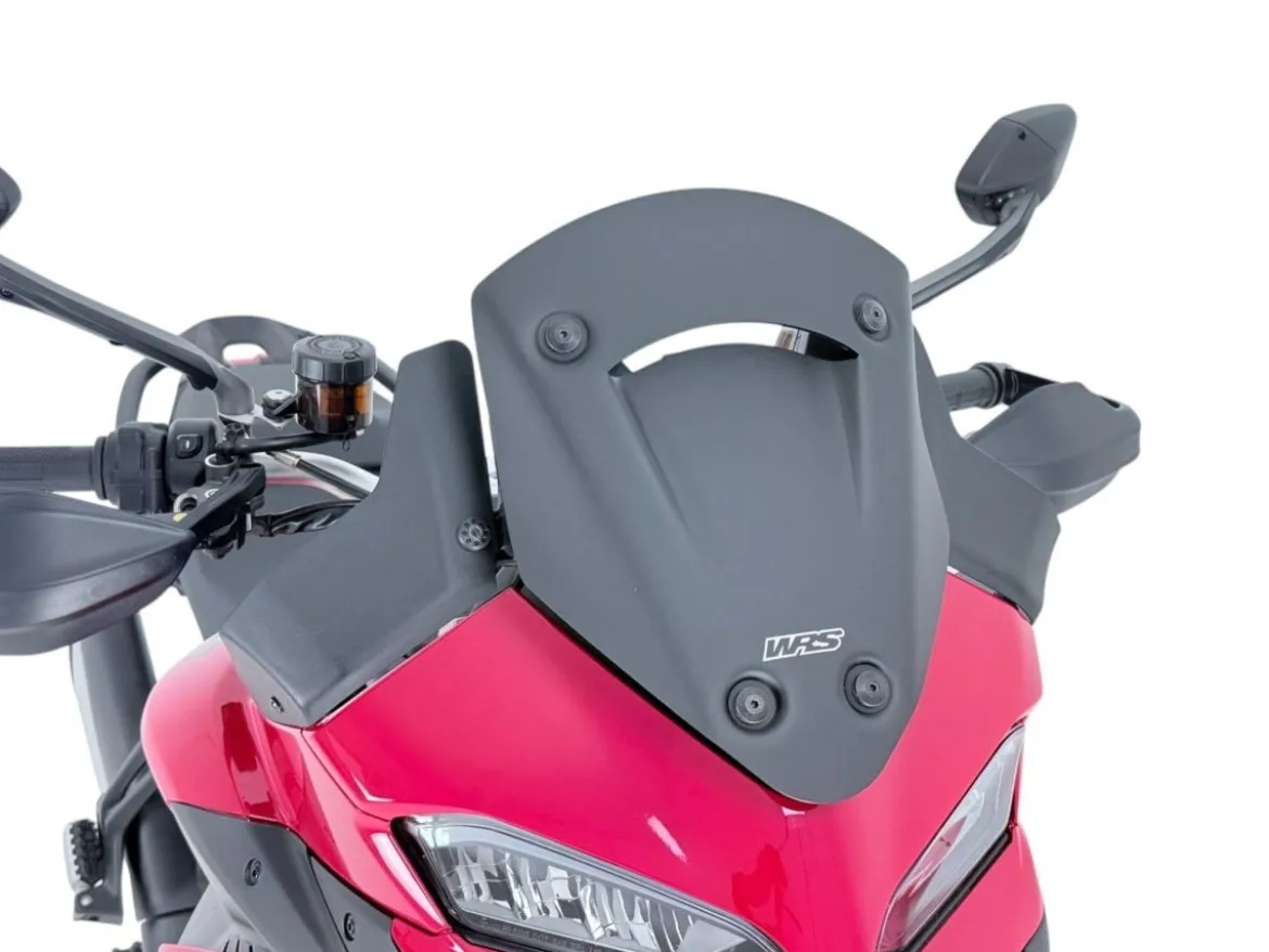CUPOLINO SPORT NERO OPACO WRS DUCATI MULTISTRADA V2 / S 2025-2026