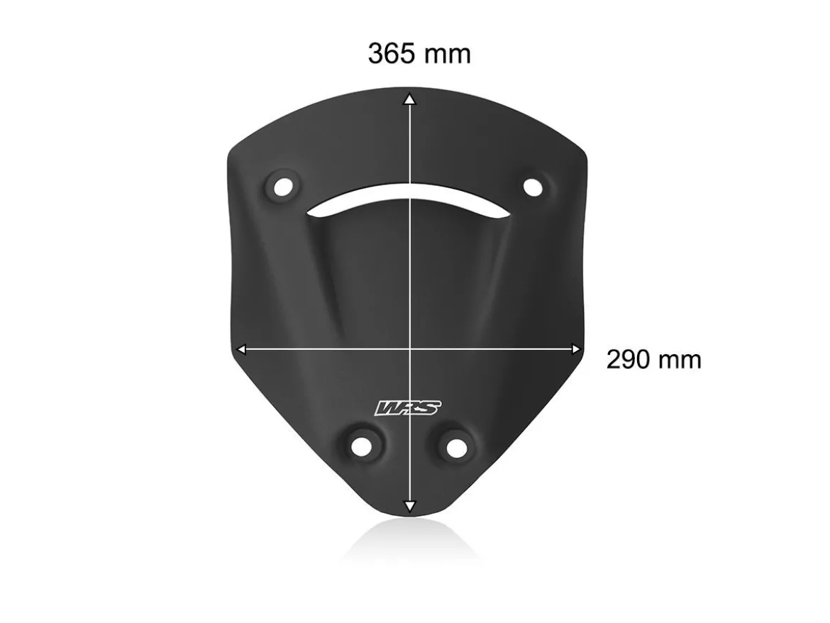 CUPOLINO SPORT NERO OPACO WRS DUCATI MULTISTRADA V2 / S 2025-2026