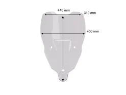 CUPOLINO SPORT TRASPARENTE WRS TRIUMPH TIGER SPORT 800 2025-2026