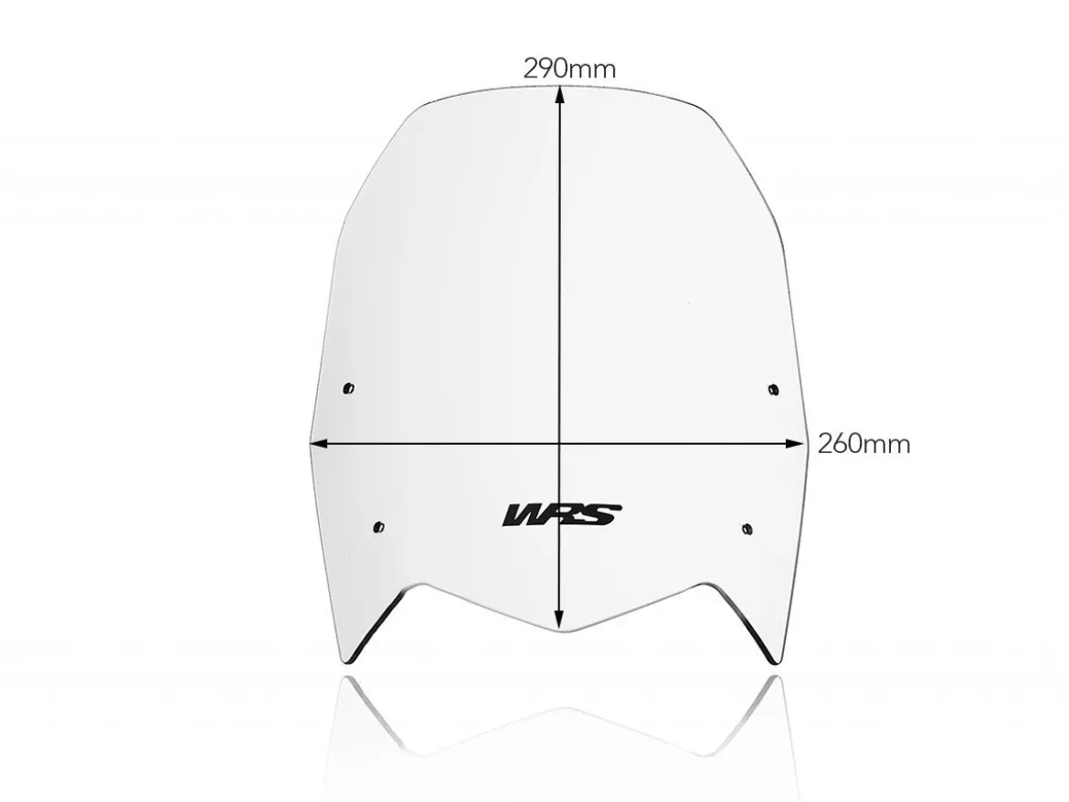 CUPOLINO STANDARD TRASPARENTE WRS YAMAHA TENERE 700 2019-2024