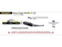 DB KILLER ARROW PER TERMINALE SONORA DIAMETRO 38 BMW F 850 GS 2021-2023