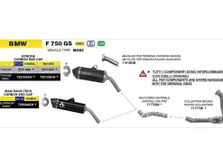 DB KILLER ARROW PER TERMINALE SONORA DIAMETRO 38 BMW F 750 GS 2021-2024