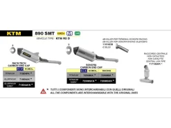 DB KILLER ARROW PER TERMINALE SONORA DIAMETRO 38 KTM 890 SMT 2024
