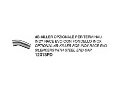 DB KILLER FONDELLO ACCIAIO INOX ARROW BMW R 1300 R / RS 2025