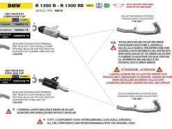 DB KILLER FONDELLO ACCIAIO INOX ARROW BMW R 1300 R / RS 2025