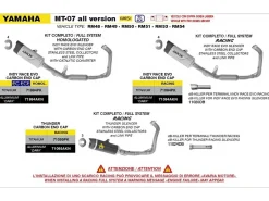 DB KILLER INDY RACE DIAMETRO 32 ARROW YAMAHA MT-07 2025