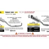 DB KILLER INDY RACE EVO ARROW YAMAHA T-MAX 560 2025-2026