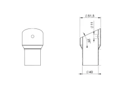 DB KILLER PER SILENZIATORI GRIDPERO INOX NATURALE SPARK