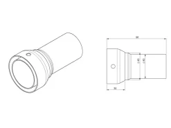 DB KILLER PER SILENZIATORI MOTO GP INOX NATURALE SPARK