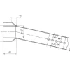 DB KILLER PER SILENZIATORI TONDI E MEGAPHONE INOX NATURALE SPARK