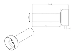 DB KILLER PER SILENZIATORI TRUMPET INOX NATURALE SPARK