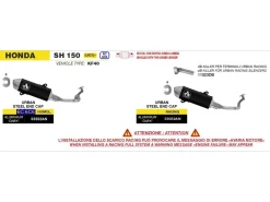 DB KILLER PER TERMINALI URBAN ARROW HONDA SH 150 2024-2026