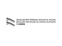 DB KILLER (X2) PER TERMINALE ROUND SIL ARROW DUCATI STREETFIGHTER V2 / S 2025-2026