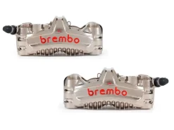 220D60050 COPPIA PINZE FRENO RADIALI BREMBO RACING 100MM GP4-MS MONOBLOCCO