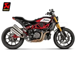 DECATALIZZATORE ACCIAIO INOX AKRAPOVIC INDIAN FTR 1200 / S 2019-2020