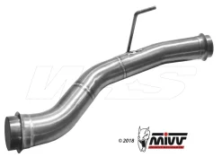 DECATALIZZATORE MIVV INOX KTM SUPER DUKE 1290 GT 2016-2024
