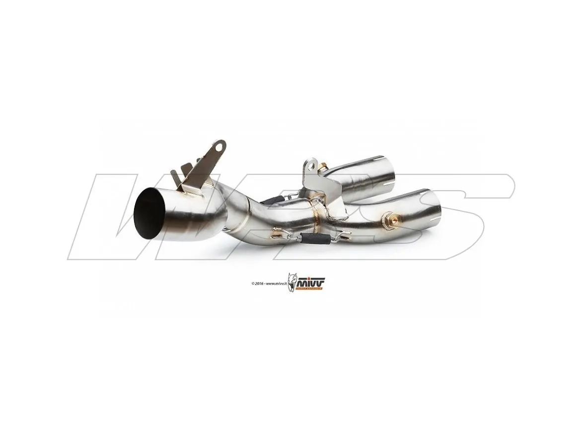 DECATALIZZATORE MIVV INOX YAMAHA MT-10 2016-2022