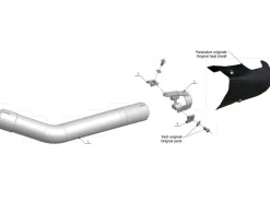 DECATALIZZATORE MIVV SPORT STANDARD INOX BENELLI LEONCINO 500 2017-2024