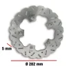 DISCO FRENO POSTERIORE WHOOP DISC ESTERNO 282-SPESSORE 5MM MALOSSI YAMAHA T MAX / TECH MAX 560 IE 4T LC EURO5+ 2025 (J421E)