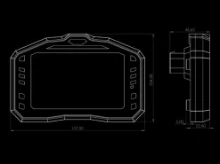 DISPLAY CRONOMETRO GPS STARLANE DAVINCI II S X-SERIES YAMAHA R6 2004-2015