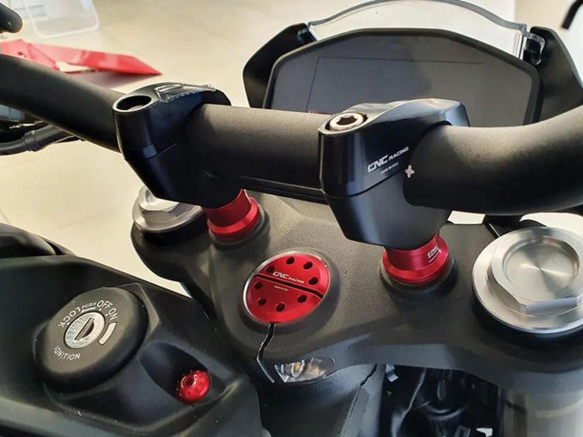 DISTANZIALI ALZA MANUBRIO CNC RACING DUCATI MONSTER 937 2021