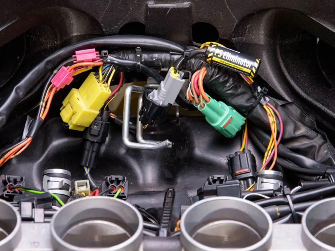 ESCLUSORE VALVOLA ARIA SECONDARIA HEALTECH YAMAHA R1 / M 2004-2024