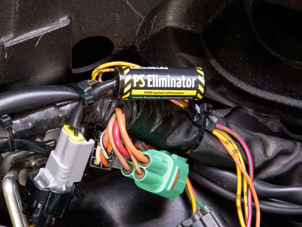 ESCLUSORE VALVOLA ARIA SECONDARIA HEALTECH YAMAHA R1 / M 2004-2024
