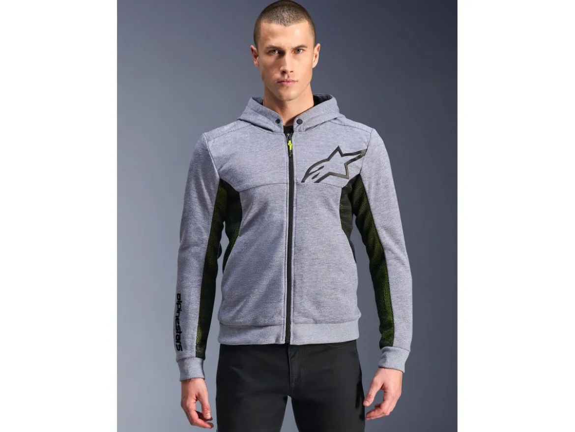 FELPA CON CAPPUCCIO CHROME SPORT ALPINESTARS