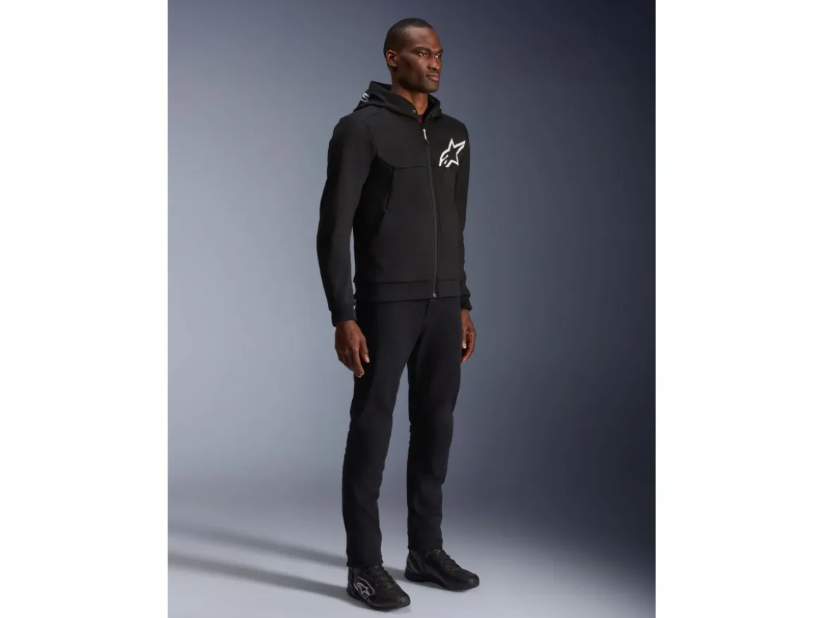 FELPA CON CAPPUCCIO CHROME V2 SPORT ALPINESTARS