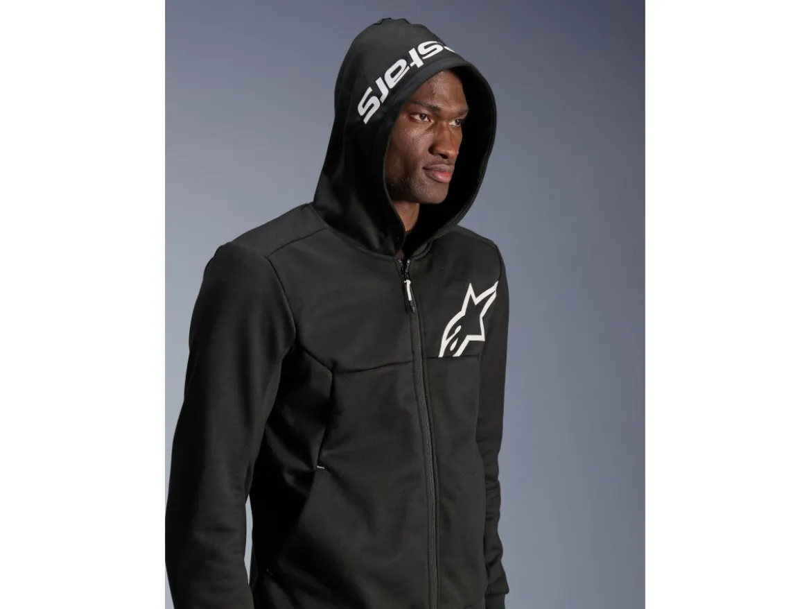 FELPA CON CAPPUCCIO CHROME V2 SPORT ALPINESTARS