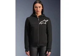 FELPA CON CAPPUCCIO STELLA CHROME V2 SPORT DONNA ALPINESTARS