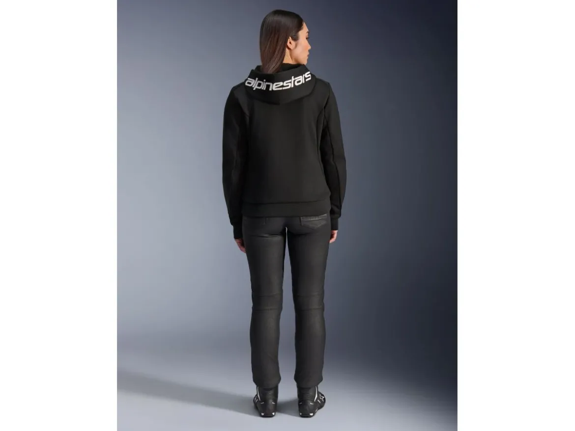 FELPA CON CAPPUCCIO STELLA CHROME V2 SPORT DONNA ALPINESTARS