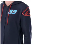 2326301 FELPA UFFICIALE ALPINESTARS JORGE MARTIN 89 CON ZIP