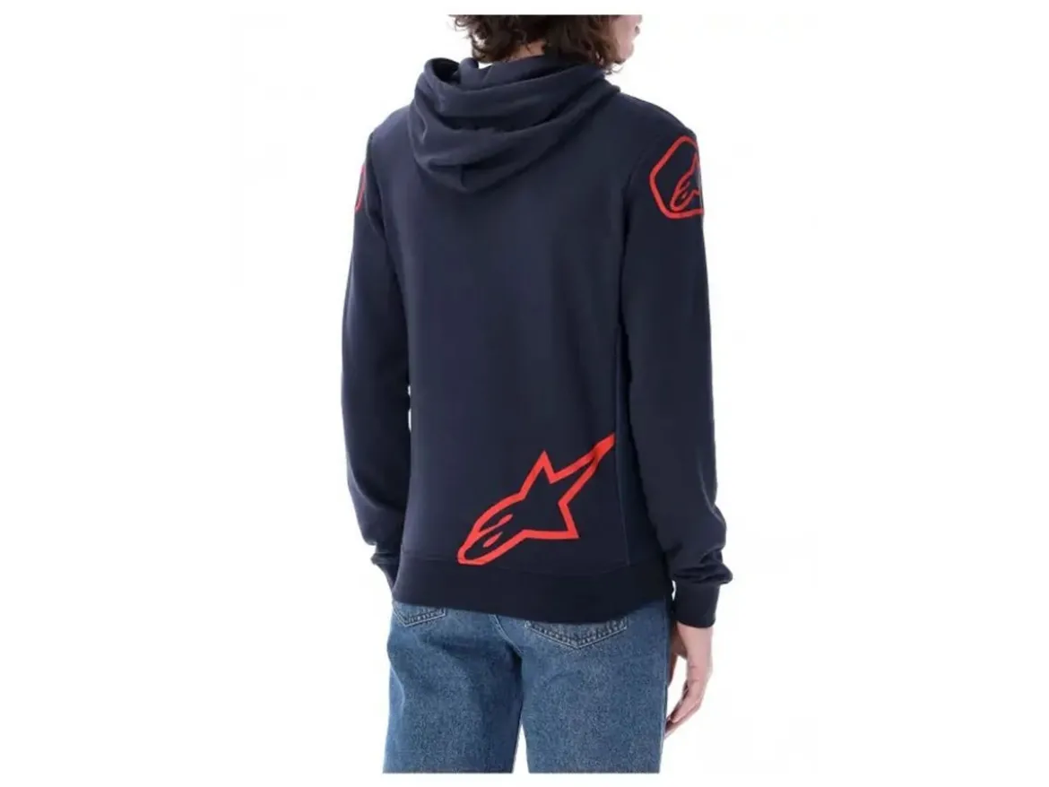 2326301 FELPA UFFICIALE ALPINESTARS JORGE MARTIN 89 CON ZIP