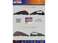 FILTRO ARIA COTONE DNA PIAGGIO BEVERLY 400 / HPE 2021-2025