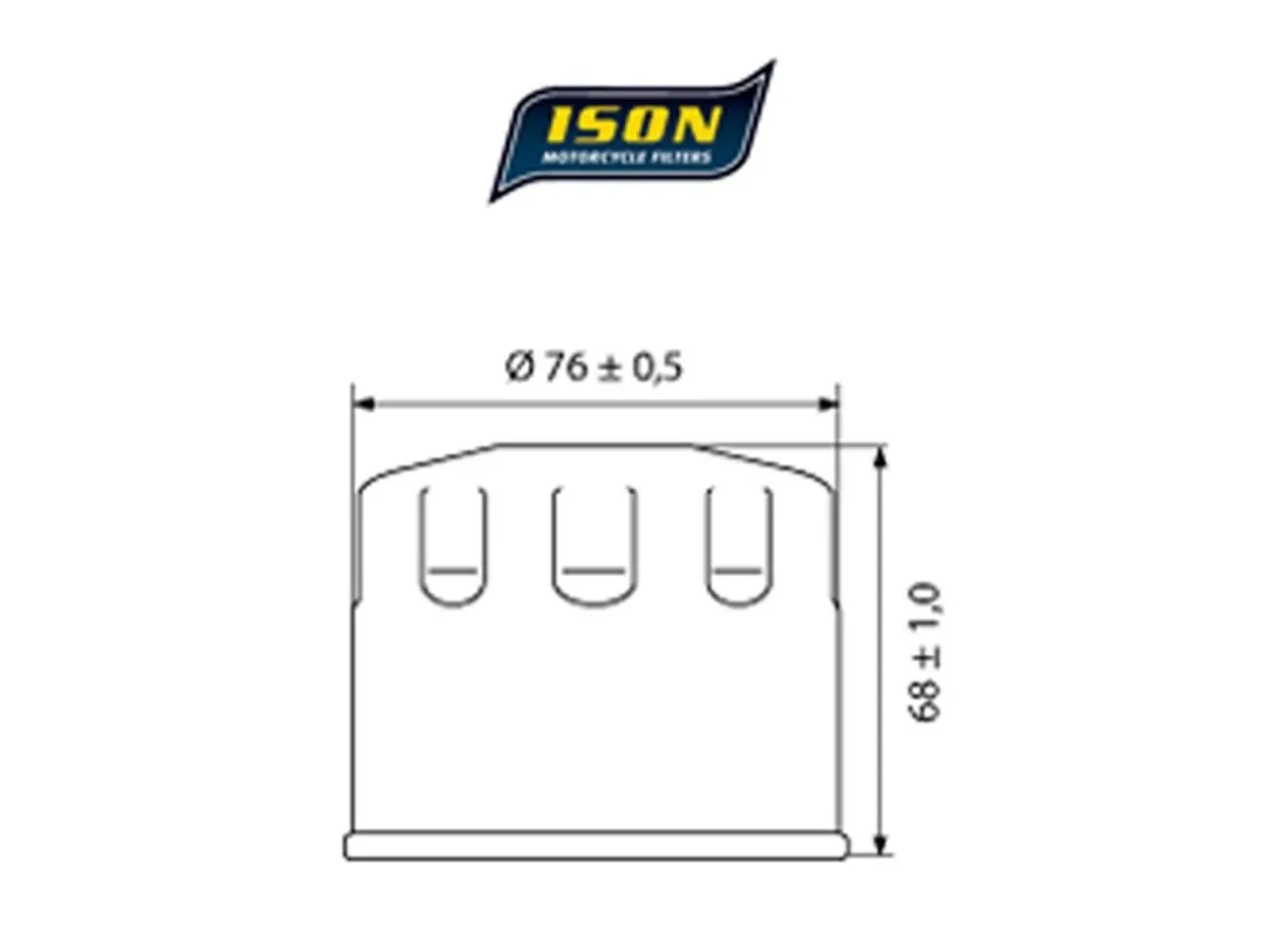 FILTRO OLIO MOTORE ISON DUCATI PASO 906 1988-1991