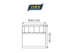 FILTRO OLIO MOTORE ISON HONDA CBR 1000 RR-R / SP 2020-2022