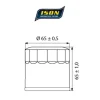 FILTRO OLIO MOTORE ISON YAMAHA XTZ 700 TENERE 2019-2021