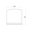 FILTRO OLIO RED CHILLI MALOSSI HONDA FORZA 350 2021-2024