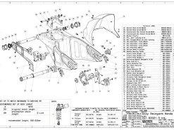 FORCELLONE POSTERIORE SUTER RACING HONDA CBR 1000 RR-R 2020-2026