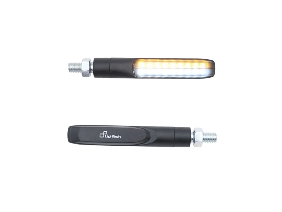 FRECCE + LUCE BIANCA ANTERIORE E8 LIGHTECH KTM DUKE 790 2018-2024
