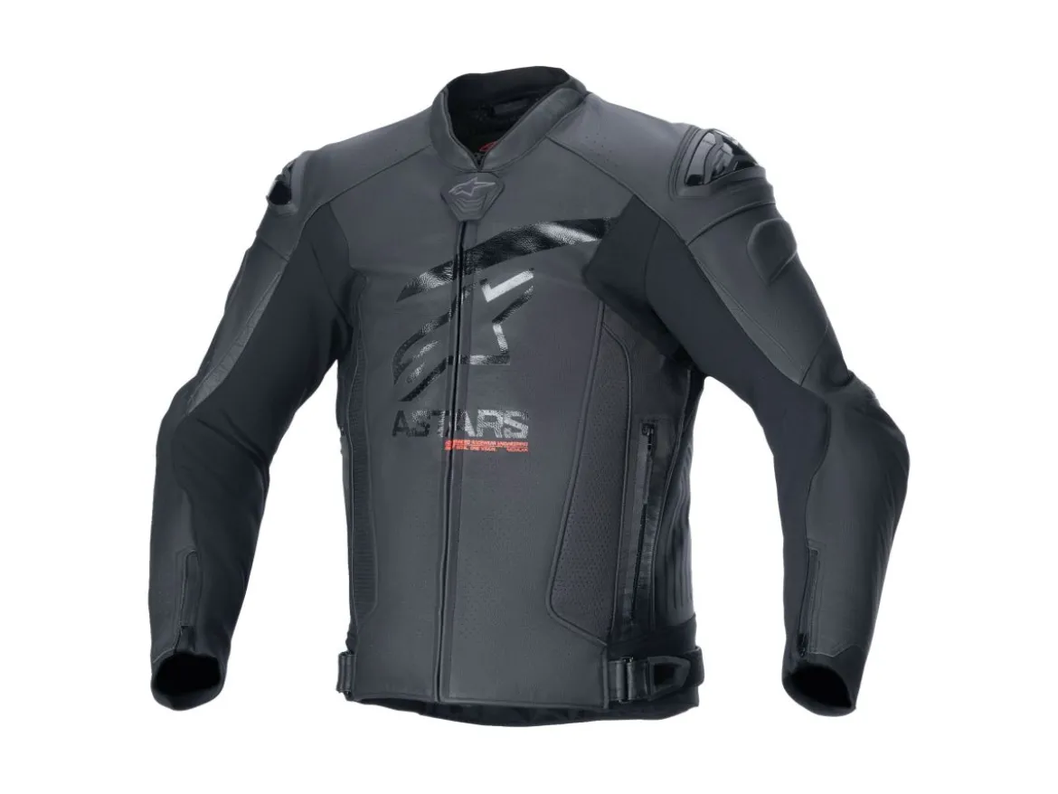 GIACCA IN PELLE AIRFLOW GP PLUS R V4 ALPINESTARS