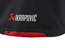 GIACCA PIOGGIA DONNA CON ZIP UFFICIALE AKRAPOVIC LINEA CORPO