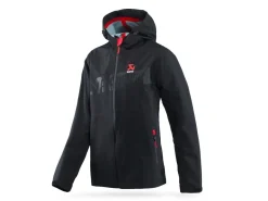 GIACCA PIOGGIA UOMO CON ZIP UFFICIALE AKRAPOVIC LINEA CORPO