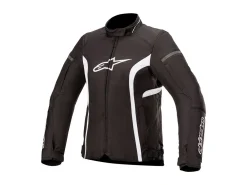 GIACCA STELLA T-KIRA V2 IMPERMEABILE ALPINESTARS NERO / BIANCO DONNA