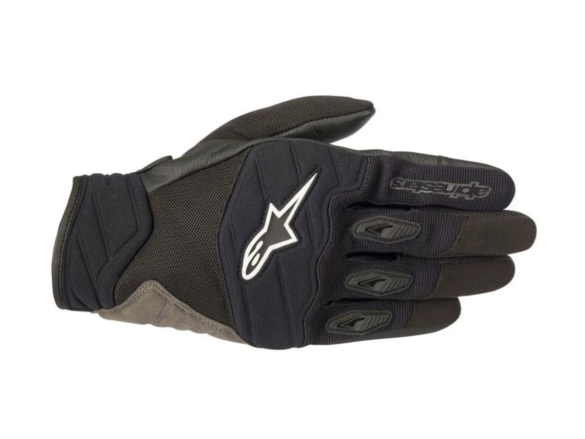 GUANTI STRADA SHORE ALPINESTARS NERO