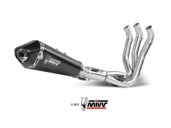 IMPIANTO COMPLETO MIVV DELTA RACE INOX NERO TRIUMPH TIGER SPORT 660 2022-2024